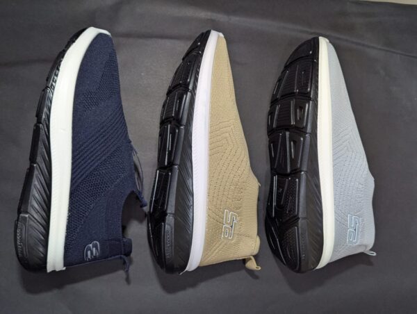 Men’s Stylish Slip-On Sneakers – Breathable Knit Comfort Shoes